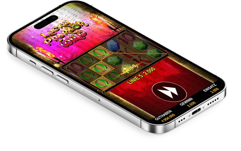 lucky pharaoh merkur app